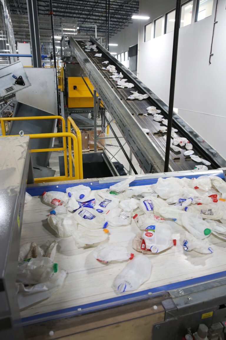 Recycling at our Vertix Recycling Facility.